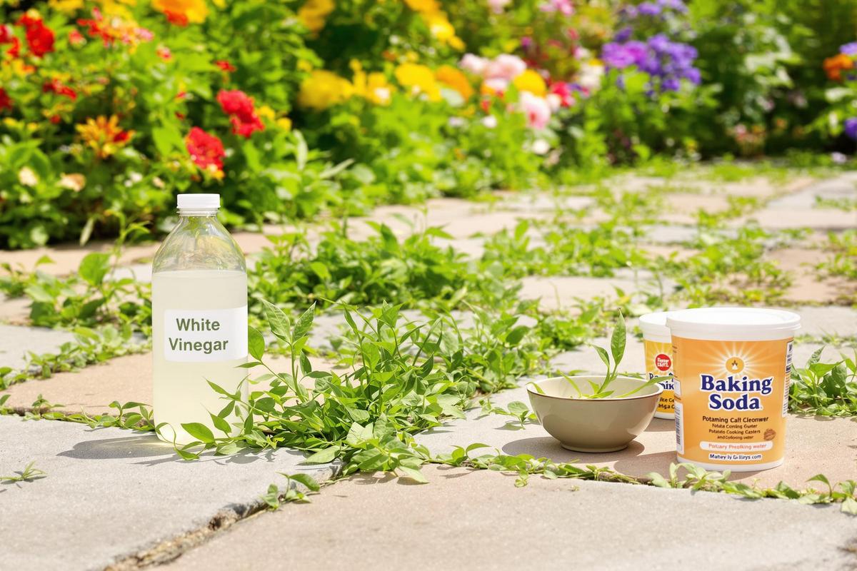 3 méthodes de ma grand-mère efficaces pour retirer les mauvaises herbes entre les carreaux