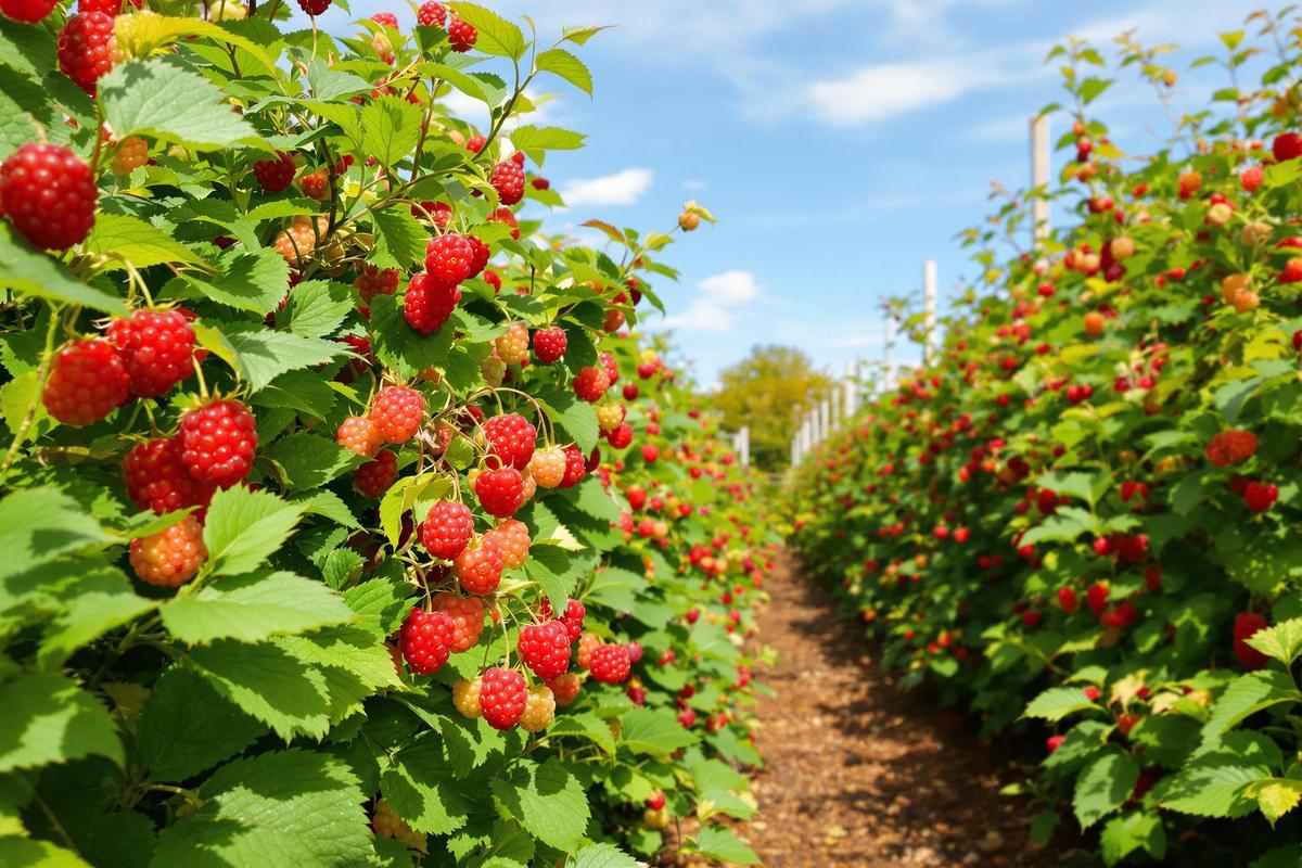 10 framboisiers à planter dès cet automne pour des paniers remplis de savoureuses framboises l’été prochain